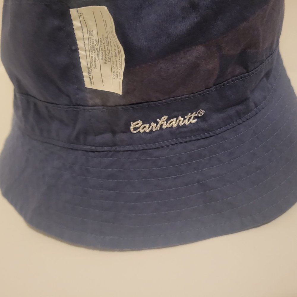 Carhartt bucket hat, Blue/White - Picture 7 of 7